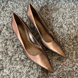 BCBGirls Metallic Pumps